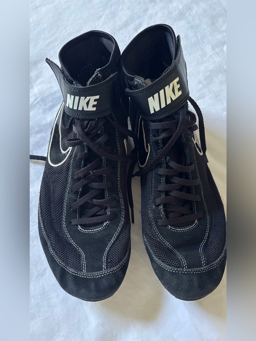 Nike Speedsweep VII Wrestling Shoes Men’s US 12 Black White 366683-001